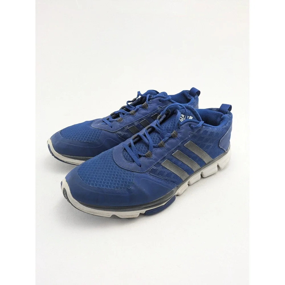 Mens Adidas Speed Trainer 2 Blue Athletic Low Top Running Shoes S84743 Size 14